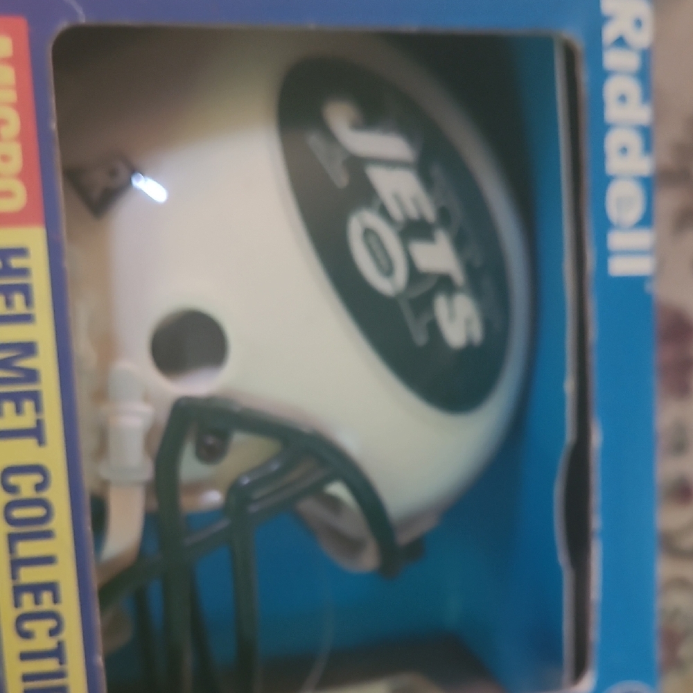 Riddell White Mini Football Helmet
